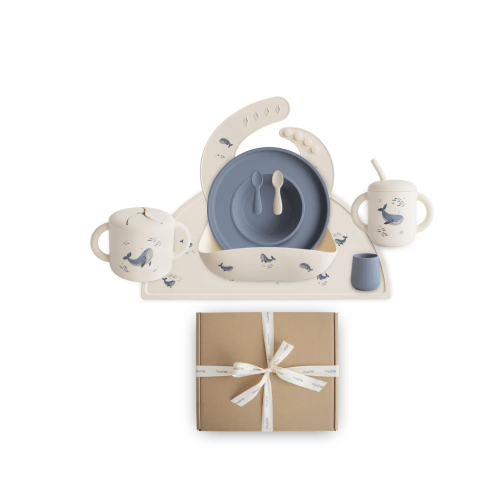Mushie Deluxe Whales/Tradewinds Feeding Kit