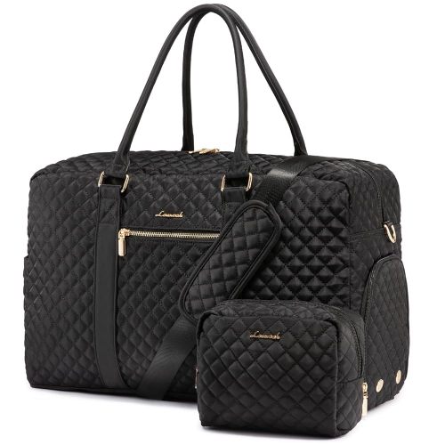 LOVEVOOK Hospital Bag for Women Labor Delivery, Travel Duffle Weekender Bags for Women with Shoe Compartment, Carry on Overnignt Bags with Laptop Compartment, Yoga Gym Duffel Bags with Toiletry Bag