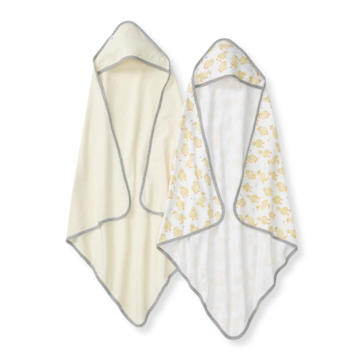 Little Ducks Organic Cotton Hooded Towels 2 Pack