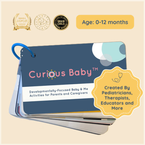 Infant Learning Cards - Curious Baby™ Activity Cards – Curious Baby Cards