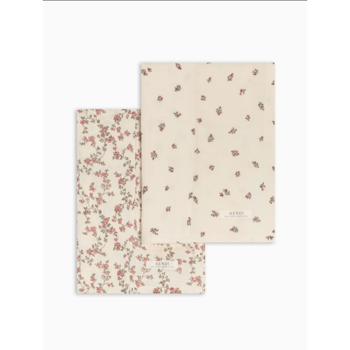 2-Pack Muslin Burp Cloths