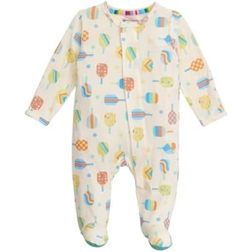 Magnetic Me Girls Modal Magnetic Baby Footie Pajamas