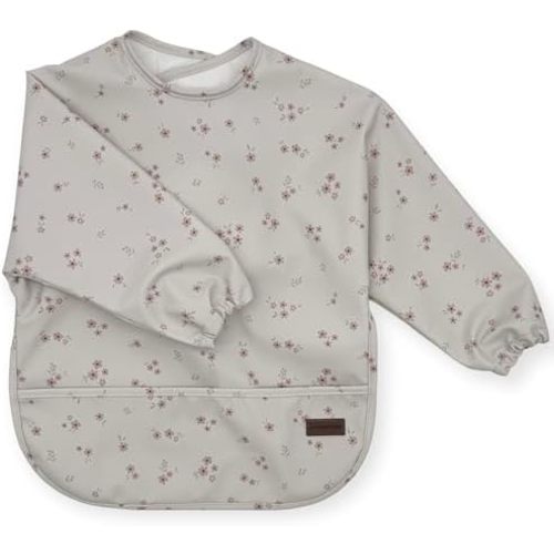 Long sleeve Bib for Girl Boy Baby Toddler 6-24 M Essential Must Have for Eating Feeding Baby Led Weaning Mess Free