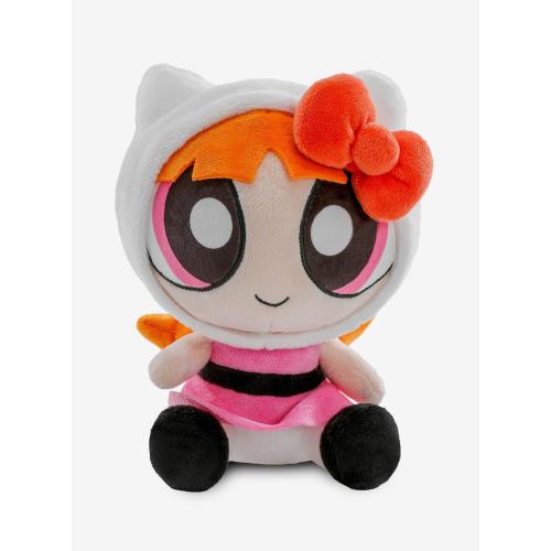 Kidrobot Hello Kitty And Friends X The Powerpuff Girls Blossom As Hello Kitty Phunny Plush