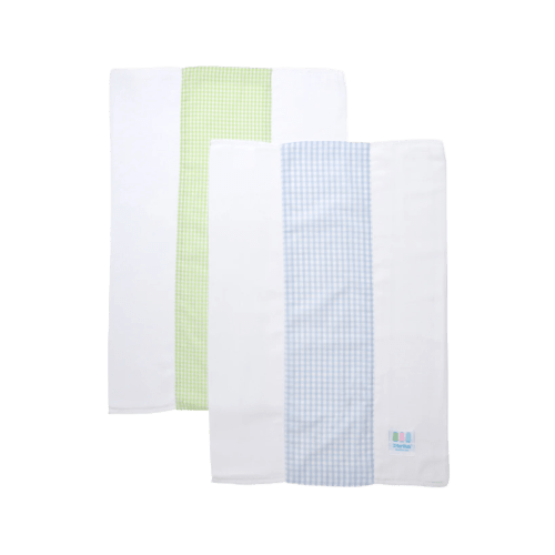 3 Marthas Train Set of Two Burp Cloths - Bibs and Kids Boutique