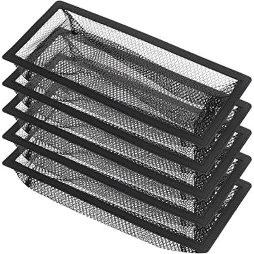 Floor Register Cover Trap，Floor Air Vent Cover Screen for Home Air Vent Filters 5-Pack Floor Vent Mesh Filters Net Trap… (2 x 12 Inch)