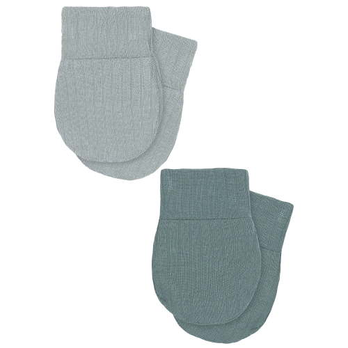 Modern Moments by Gerber Gender Neutral Mittens, 2-Pack, Size 0/6 Months