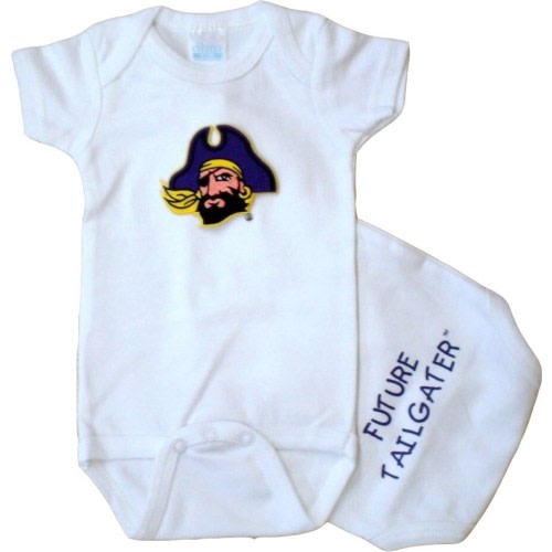 Future Tailgater ECU East Carolina Pirates Future Tailgater Baby Bodysuit