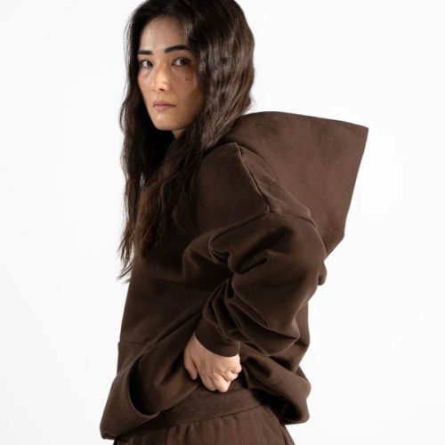 Y27 - Heavy Boxy Organic Hoodie — Mocha [520 GSM]
