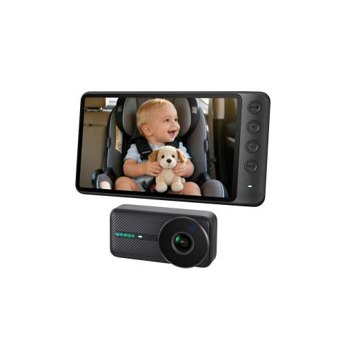 WEMOH Baby Car Monitor – 1080P HD Night Vision
