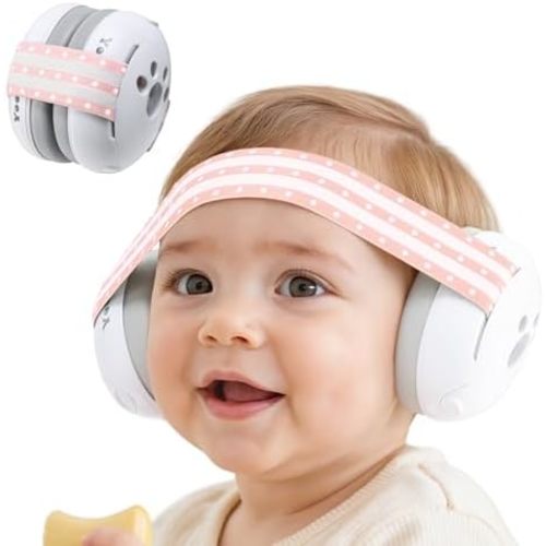 Yoofoss Baby Ear Muffs Noise Protection for Infants Up to 36 Months - Noise Cancelling Headphones for Ear Protection