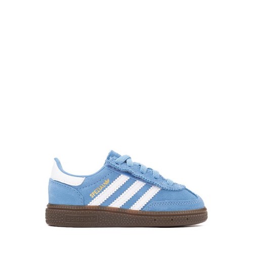adidas Handball Spezial Comfort Closure Elastic Lace Athletic Shoe - Baby / Toddler - Light Blue / Cloud White / Gum