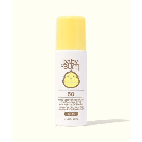 Baby Bum Mineral SPF 50 Roll-On Sunscreen
– Sun Bum