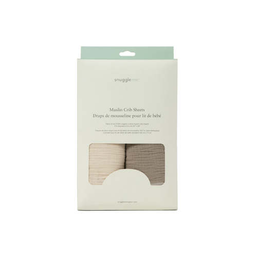 Muslin Crib Sheets | Natural + Birch