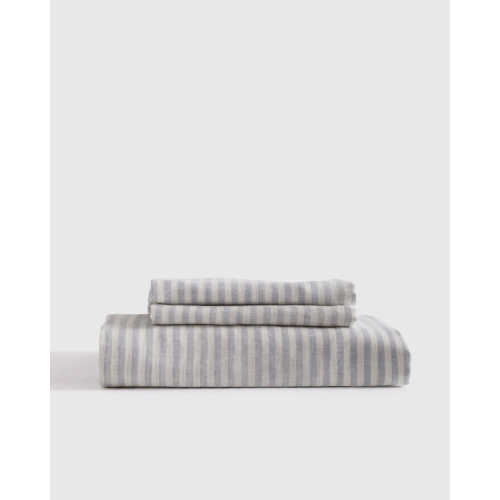 European Linen Fitted Stripe Sheet Set
