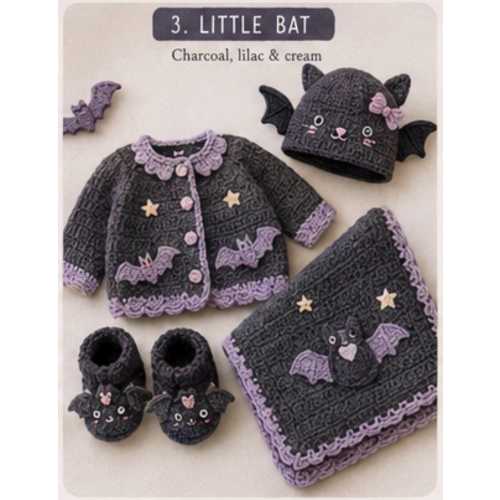 Little Bat Crochet Baby Set