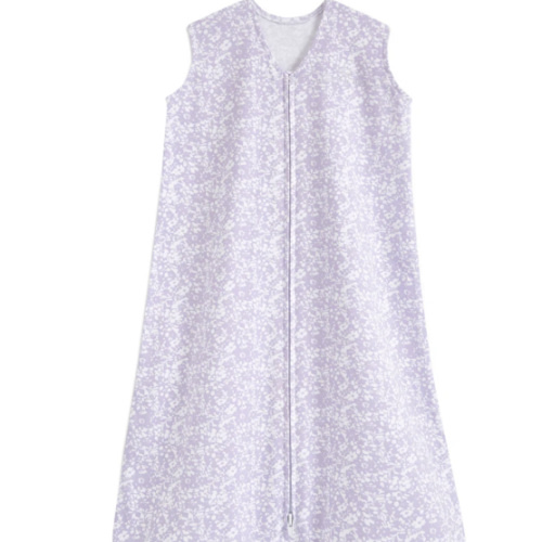 Aster Flowers Cotton Wearable Baby Blanket M | HALO