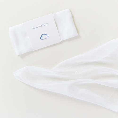 Mini White Playsilk Set of 3 – Sarah's Silks