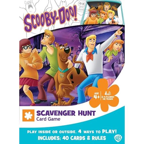 MasterPieces Officially Licensed Kids Card Game - Scooby-Doo! - Scavenger Hunt Card Game