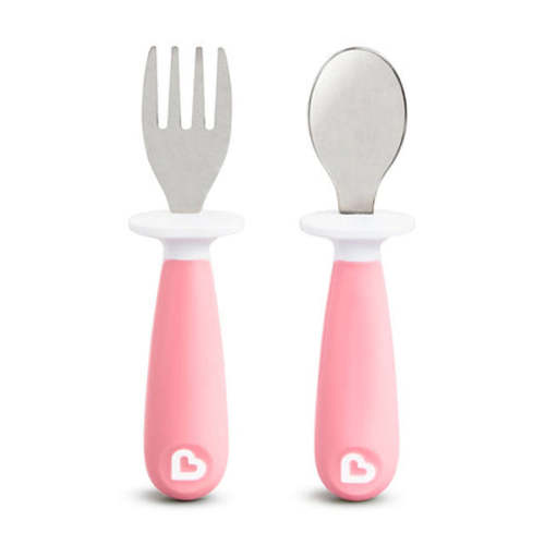 Raise™ Toddler Fork & Spoon Set | Munchkin
