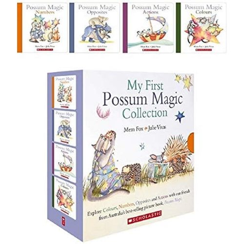 Possum Magic 4 Board Book Boxed Set Board book – April 1, 2018