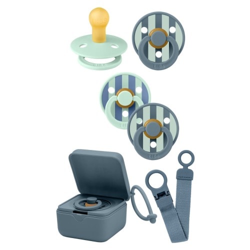 Pacifer, Pacifier Box & Pacifier Clip Set