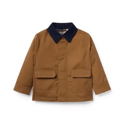 Boy Caramel Candy The Utility Field Jacket by Janie and Jack