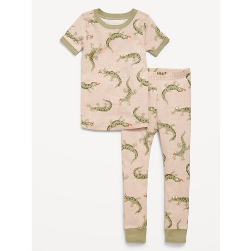 Printed Snug-Fit Pajama Set for Toddler & Baby