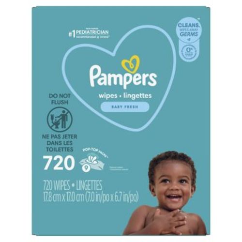 Pampers® Complete Clean™ 720-Count Scented Baby Wipes