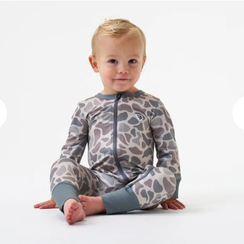 Baby Zip Up - Classic Deer Camo – BURLEBO