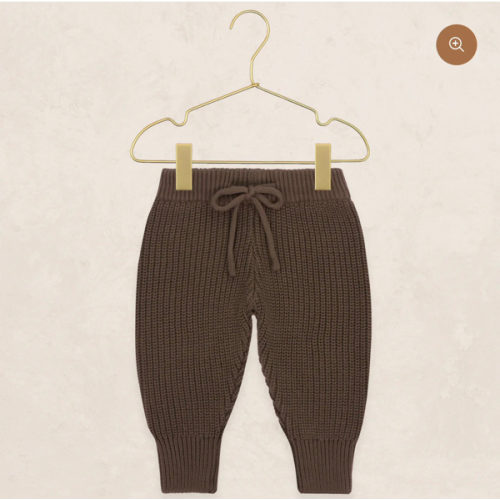 Knit Jogger Pant - Cocoa