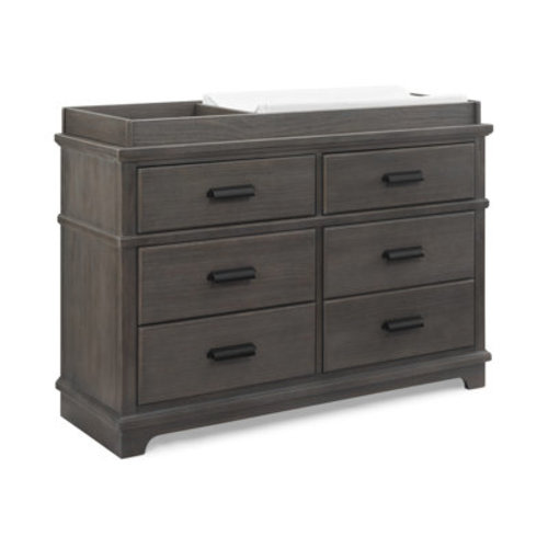 Simmons Kids Asher 6 Drawer Dresser With Changing Top And Interlocking Drawers - Fully Assembled | Wayfair