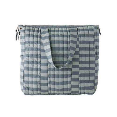 Convertible Diaper Bag - Indigo Stripe