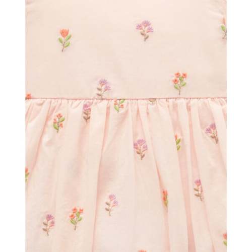 Embroidered Dress & Headband Set Sprig Broderie - Purebaby | Maisonette