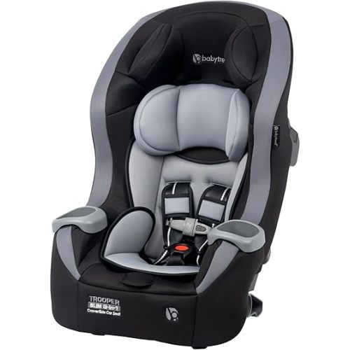 Baby Trend Trooper™ Slim 3-in-1 Convertible Car Seat, Dash Black