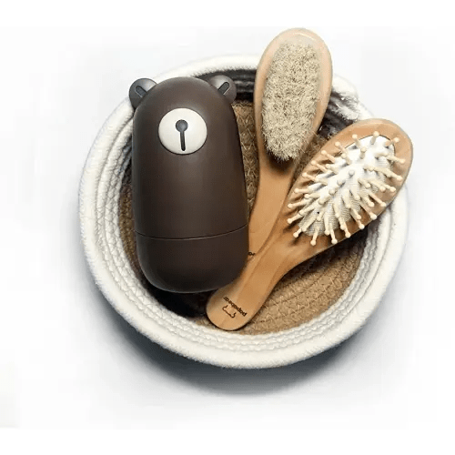 Baby Nail Clippers Set with Cute Case, Infant Fingernail and Toenail File Kit for Newborn Manicure and Pedicure, New Mom Grooming Gift