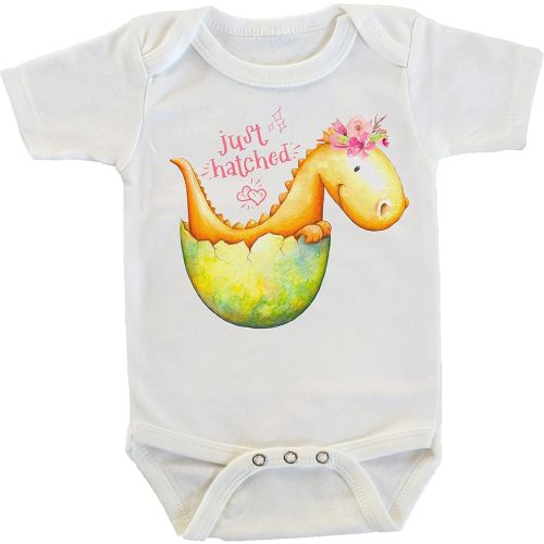 Witty and Bitty Just Hatched Dinosaur Onesie/Bodysuit
