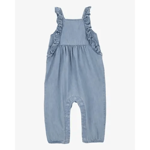 Baby Chambray Jumpsuit - Blue - Carter's | Carter's