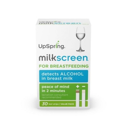 UpSpring Milkscreen Test Strips Detect Alcohol in Breast Milk - 30ct