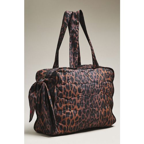 Damson Madder Quilted Leopard Tote