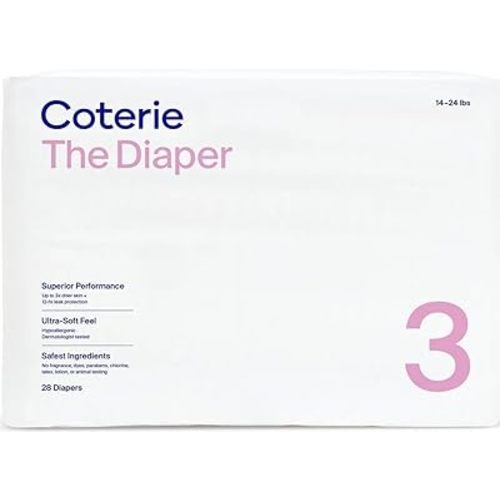 Coterie, Diaper Size 3, 28 Count