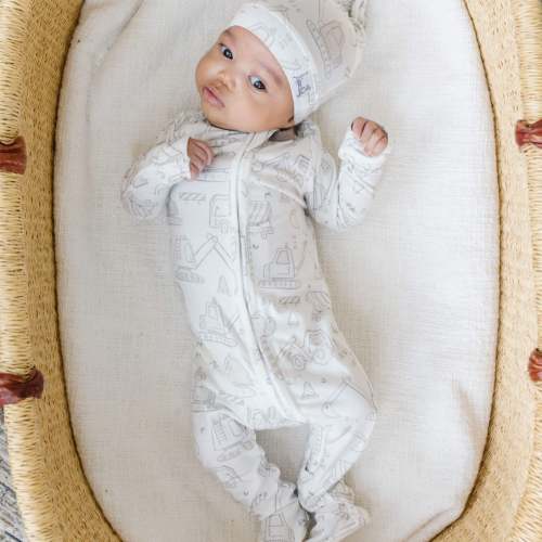 Zip-Up Footie Pajama - Gage