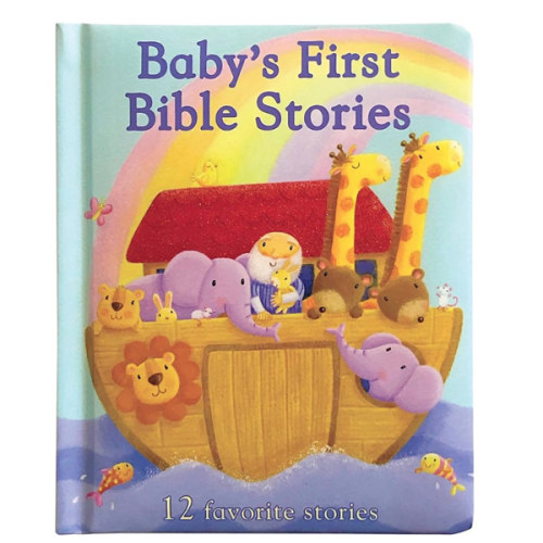 Baby's First Bible Stories Padded Board Book - Gift for Easter, Christmas, Communions, Newborns, Birthdays, Beginner Bible