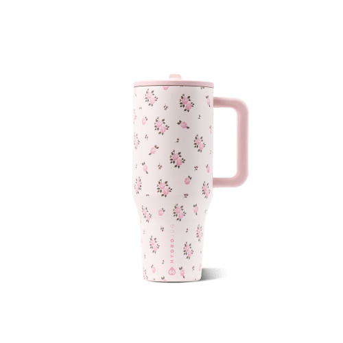 HydroJug Traveler 32oz | Insulated Tumbler with Handle – Wildrose | HydroJug