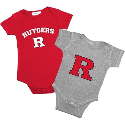 Two Feet Ahead 2 Pack Baby Bodysuit Creeper Newborn Infants Licensed Sizes 0-3M 6M 12M 18M