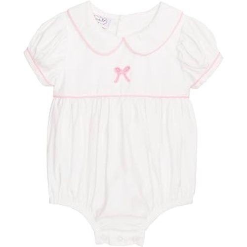 Mud Pie Baby Girl Poplin Bow Bubble