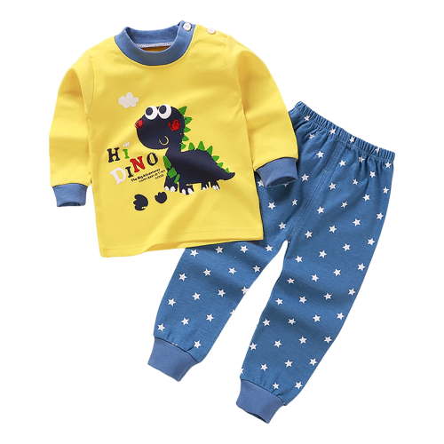 UAYOTSE Toddler Baby Boy Fall Winter Outfits Sweatshirt Tops Casual Pants 2Pcs Clothes Set,Sizes 3-6 Months