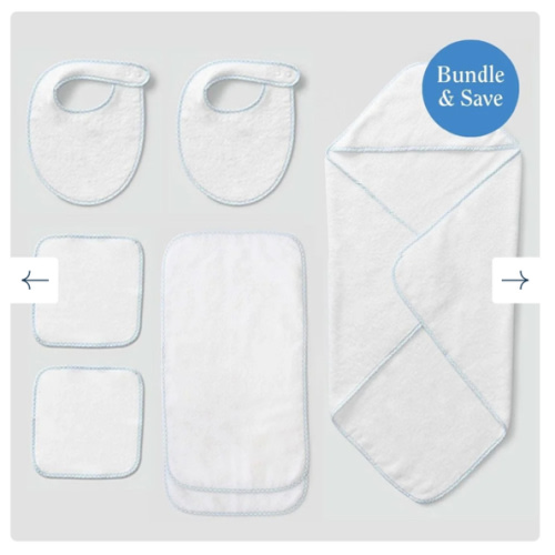 Baby Shower Bundle in Blue Gingham