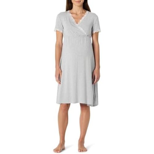 Amazon Essentials womens Soft Modal Nursing Maternity Sleepwear Nightgown