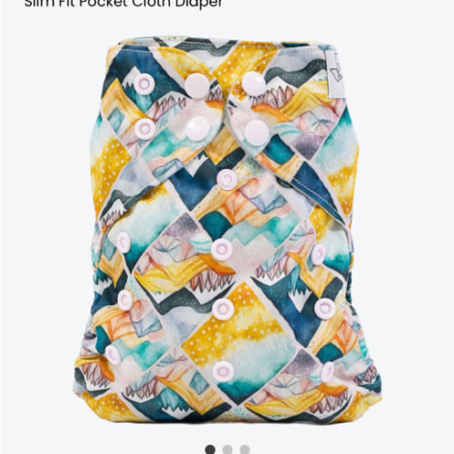 Slim Fit Pocket Cloth Diaper